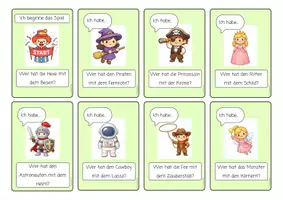 Vorschau - Spiele - Lesespiel Fasching: "Ich habe... Wer hat...?" - Seite 3