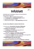 Vorschau - Stundenentwürfe - Lesetext differenziert "Der mutige Spatz" mit Aufgaben - Seite 1