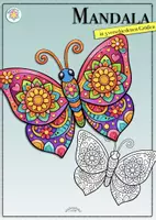 Vorschau - Mal- und Bastelvorlagen - MANDALA „SCHMETTERLING“ (Frühling, Sommer) - Deckblatt