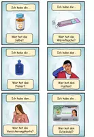 Vorschau - Spiele - Lesespiel "Ich bin krank" DaZ / DaF / Deutsch - Seite 2