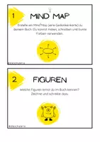 Vorschau - Merkblätter - LESETAGEBUCH - Schreibaufträge, Anleitung und Lexikon - Seite 2