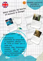 Vista previa - Unidades / Secuencias / Situaciones de Aprendizaje - English Reading Pack: Endangered Animals (Cicle Superior) - Portada