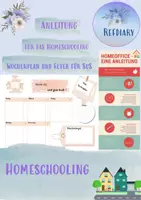Vorschau - Merkblätter - Leitfaden Homeoffice und Wochenplan - Deckblatt