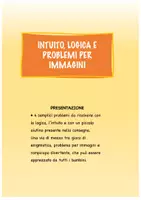 anteprima - Esercizi - Problemi intuitivi - logica, intuito, rompicapo divertenti - Pagina di copertina