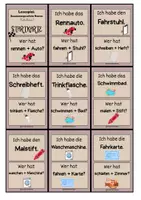 Vorschau - Spiele - Zusammengesetzte Nomen: Lesespiel - Verb + Nomen - Seite 3