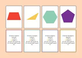 anteprima - Flashcard - Maestra Sofia_ Flash Card Figure geometriche - Pagina 1