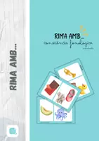 Vista previa - Tarjetas / Manipulativos - RIMA AMB... Consciència fonològica part 2 @ideesdescola - Portada