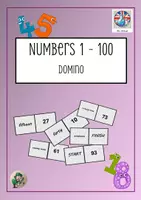 Vorschau - Spiele - Domino numbers 1-100 - Deckblatt