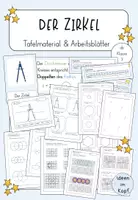 Vorschau - Arbeitsblätter - Der Zirkel - Tafelmaterial & Arbeitsblätter - Deckblatt