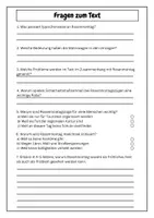 Vorschau - Arbeitsblätter - Karneval verstehen – Veilchendienstag Sachtext mit 5-Schritt-Lesemethode (Arbeitsblatt mit Lösungen) | Deutsch Klasse 5/6 - Seite 2