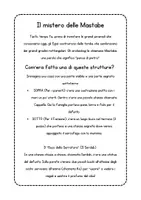 anteprima - Testo - Antichi Egizi - raccolta di schede didattiche e lapbooks - Pagina 1