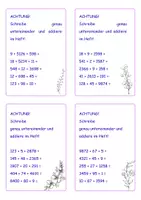 Vorschau - Aufgabenkarten - Materialpaket: Grundrechenarten - Seite 2