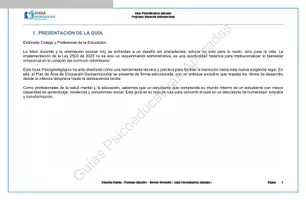 Vista previa - Unidades / Secuencias / Situaciones de Aprendizaje - Plan de Área Educación Socioemocional - página 2