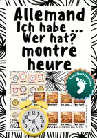 Aperçu - Jeux - L'heure en allemand - Jeu éducatif - Page de couverture