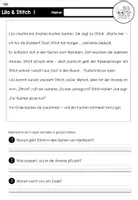 Vorschau - Arbeitsblätter - LESETEXTE: Lilo & Stitch 2./3. Klasse - Seite 3