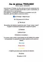 Aperçu - Jeux - Les contraires en GS: Jeu de plateau TRIOLOGIC (à utiliser avec les cartes Avant/Action/Après sur ma page) - Page 2