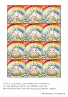 Vorschau - Mal- und Bastelvorlagen - Feriengrüße zu Ostern für die Mausklasse - Seite 1
