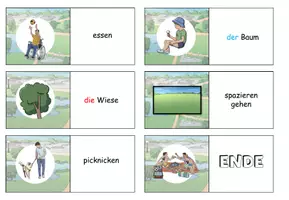 Vorschau - Spiele - Domino "Im Park" DaZ / DaF / Deutsch - Seite 3