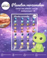 Voorbeeld - Ruimte - Planeten verzamelen - Voorblad