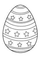 Vorschau - Mal- und Bastelvorlagen - Ostern Ausmalbilder Ostereier – 20 kindgerechte Malvorlagen für Kita & Grundschule - Seite 3