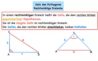 Vorschau - Experimente - Experiment Satz des Pythagoras Einführung - Seite 1