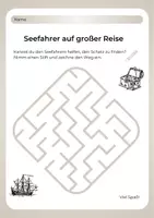 Vorschau - Arbeitsblätter - 11 verschiedene Labyrinth-Vorlagen - Seite 2