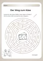 Vorschau - Arbeitsblätter - 11 verschiedene Labyrinth-Vorlagen - Seite 3