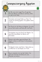Vorschau - Arbeitsblätter - Lesespaziergang Ägypten 🐫 | Dreifach differenziert – Klasse 2–3 | Sachunterricht & Lesen - Seite 2