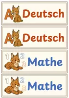 Vorschau - Poster - Materialpaket Luchs Klasse - Seite 2