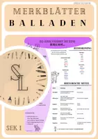 Vorschau - Poster - Merkblätter/Regelblätter Balladen - Deckblatt