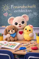 Vorschau - Arbeitsblätter - Wissis Freundschafts-Detektive: Wo kannst du Freundschaft entdecken? (DOC, PDF) - Deckblatt