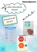 Vorschau - Präsentationen/Tafelbilder - Conectores del Discurso en Español - Deckblatt