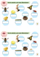 Vorschau - Arbeitsblätter - Ostern - Deutsch - 1. Klasse - Heft - Seite 1