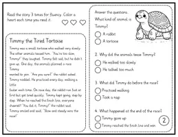 Vorschau - Arbeitsblätter - 10 kurze englische Lesetexte (A1–A2) | Reading Comprehension Grundschule - Seite 2