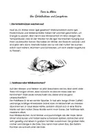 Vorschau - Arbeitsblätter - Sachtext: Tiere im März – Von Schlafmützen & Langohren - Seite 1