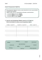 Vorschau - Arbeitsblätter - Texte überarbeiten: Zusammengesetzte Adjektive einfügen (3./4. Klasse) - Seite 2