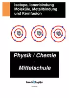 Vorschau - Stundenentwürfe - Isotope, Moleküle, Ionen- und Metallbindung, Kernfusion - Deckblatt
