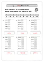 Vorschau - Arbeitsblätter - Einmaleins mit 8 - Selbstkontrolle - Seite 3
