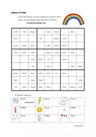 Vorschau - Arbeitsblätter - Sudoku: la météo - le temps - Deckblatt