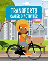Aperçu - Préparation de séance / Séance complète - Transports Cahier d'activités +63 fiches d'activités - Page de couverture