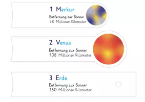 Vorschau - Präsentationen/Tafelbilder - Unser Sonnensystem - die 8 Planeten - Seite 3