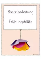 Vorschau - Mal- und Bastelvorlagen - Bastelanleitung Blume/ Frühling - Seite 2