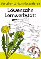 Vorschau - Unterrichtsreihen - Löwenzahn Lernwerkstatt - Wissen, Erforschen und Experiementieren - Deckblatt