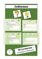 Vorschau - Arbeitsblätter - Trainingspaket Zeitformen wiederholen und üben - Seite 1
