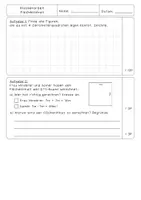 Vorschau - Test - Klassenarbeit Flächeninhalt I Lernzielkontrolle - Seite 2