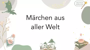 Vorschau - Arbeitsblätter - Märchen aus aller Welt vorstellen mit Steckbrief - Deckblatt