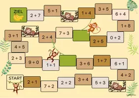 Vorschau - Spiele - Bundle - Leiterlispiele zu den Grundrechenarten - mehrfach differenziert - Seite 1