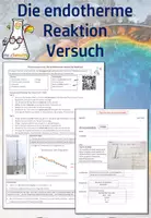 Vorschau - Arbeitsblätter - 13 Endotherme Reaktion _ UE Chemische Reaktion - Deckblatt