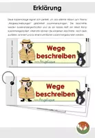 Vorschau - Arbeitsblätter - Wissensspeicher zu Wegbeschreibungen anlegen - Seite 2