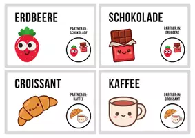 Vorschau - Bildkarten - Zufalls-Gruppenkarten „Essen“ - spielerisch & unkompliziert einteilen - Seite 2